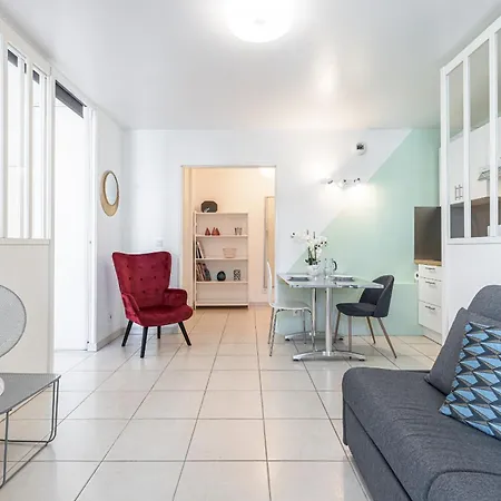 Apartment Quiet 1 Bdr Port! Close Place Du Pin Garibaldi Nice